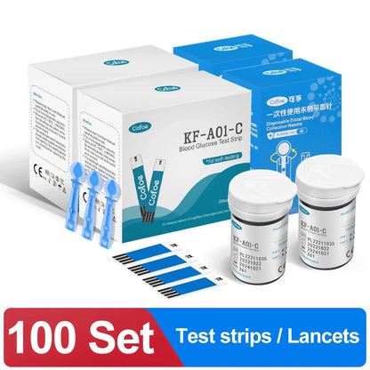 Easy Use Blood Glucose Monitor Test Kit