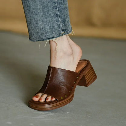 Luxury Genuine Leather Sandals