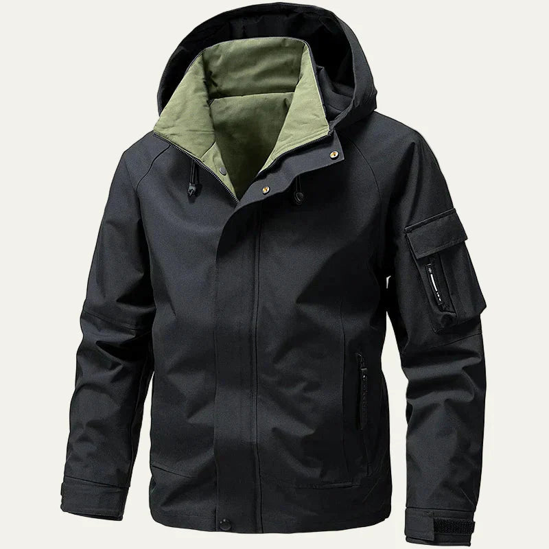 Waterproof Men's Hooded Outdoor Coat