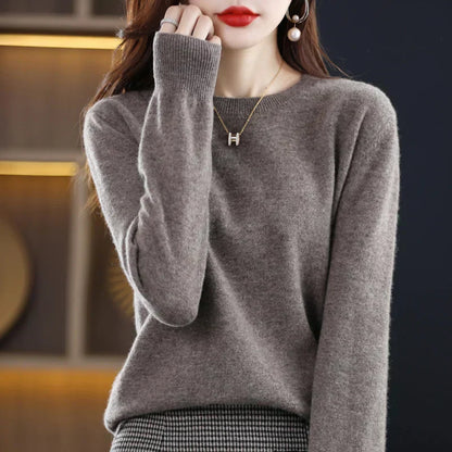 Soft Plush Cashmere Winter Pullover Sweater