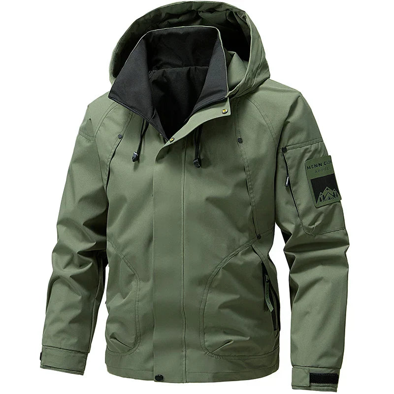 Warm Waterproof Hooded Ski Coat