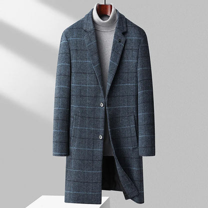 Warm Men's Wool Coat