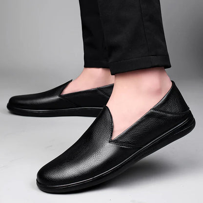 Authentic Luxury Leather Slip On Shoe