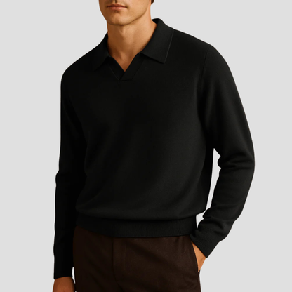 Casual Fit Crew Neck Knit Sweater