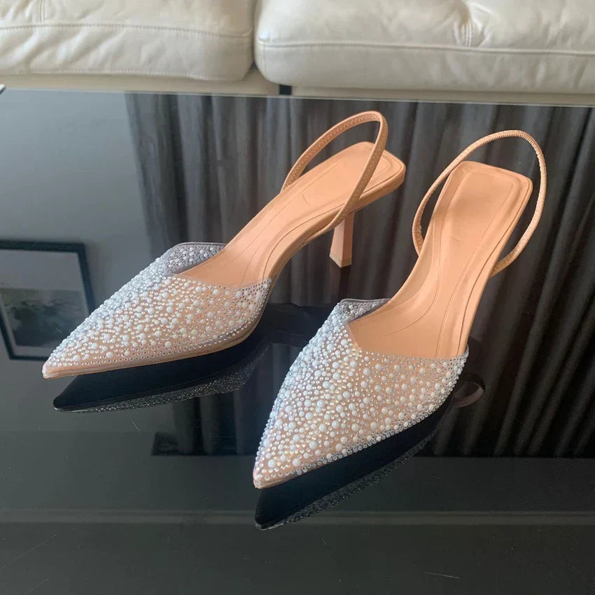 Elegant Glitter High Heels