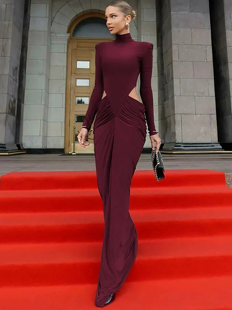 Luxurious Floor Length Formal Evening Gown