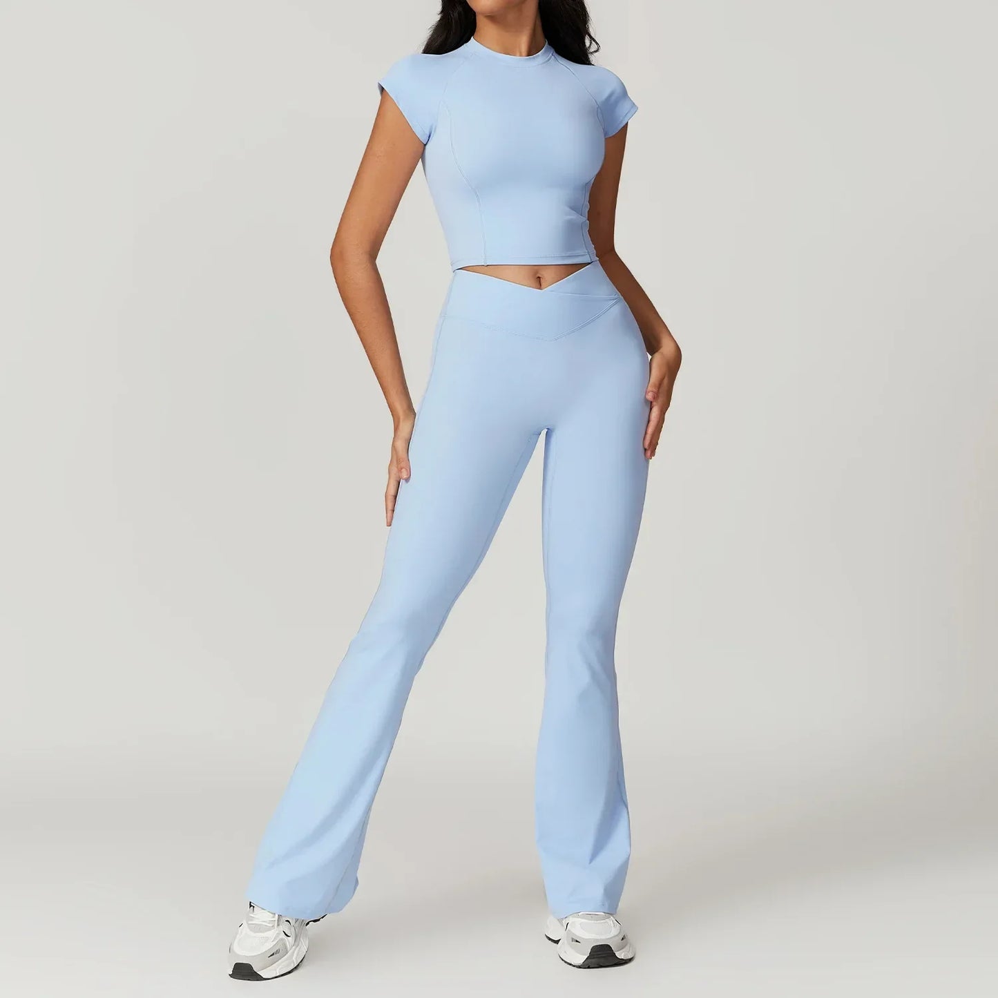 Soft Yoga Set - Sports Bra and Leggings