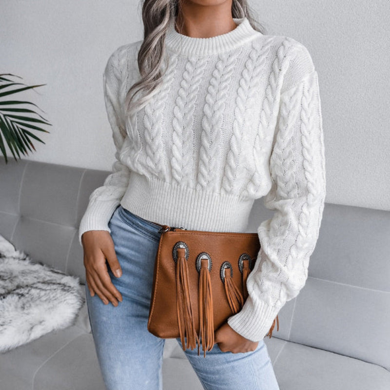 Trendy Animal Print Women's Sweatshirt