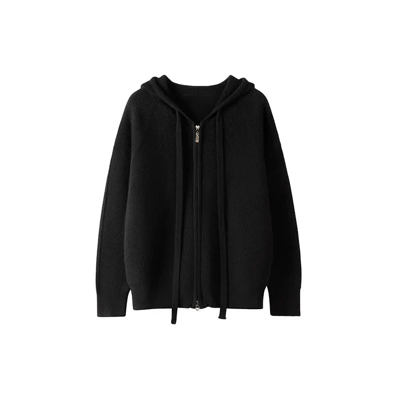 Pura Merino Wool Hooded Sweater