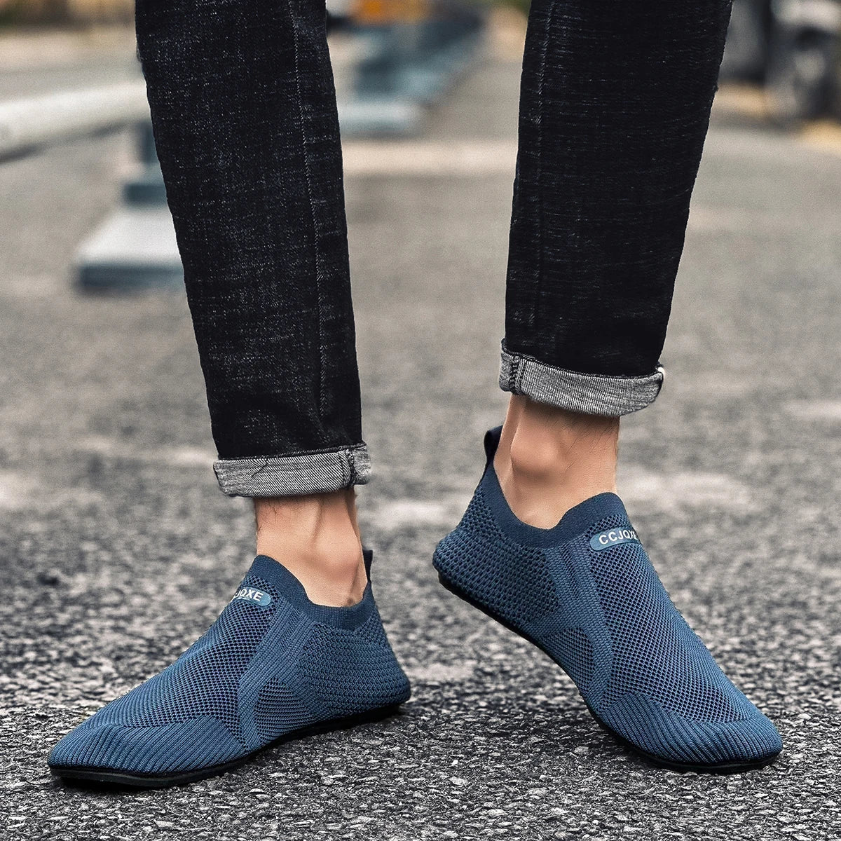 Breathable Mesh Slip On Shoes