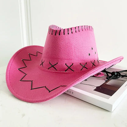 Glamorous Bling Western Bridal Hat