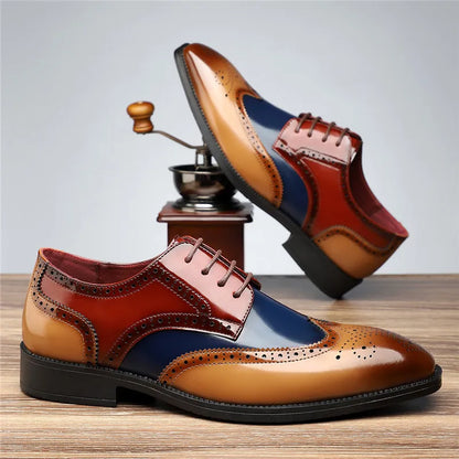 Classic Real Leather Oxford Shoes
