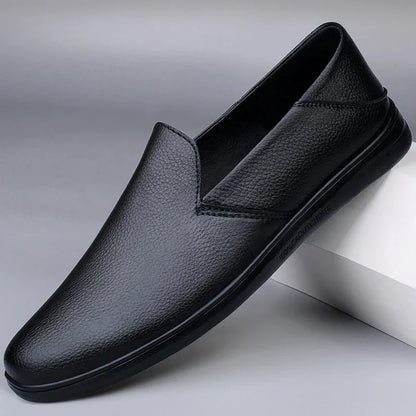 Authentic Luxury Leather Slip On Shoe