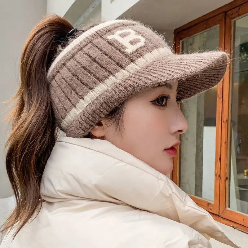 Cozy Cable Knit Winter Hat