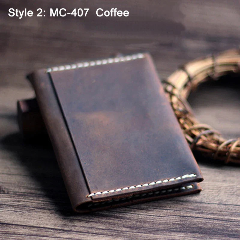 Real Leather Card Holder