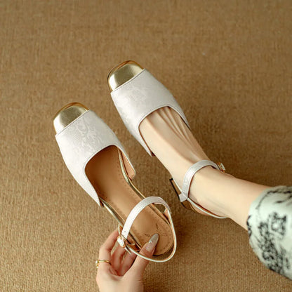 Elegant Ankle Strap Shoes