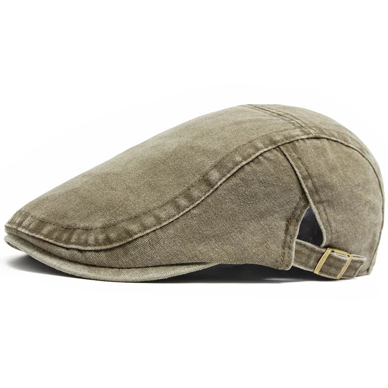 Comfortable Fitted Beret Hat - Stretch Fit Cap