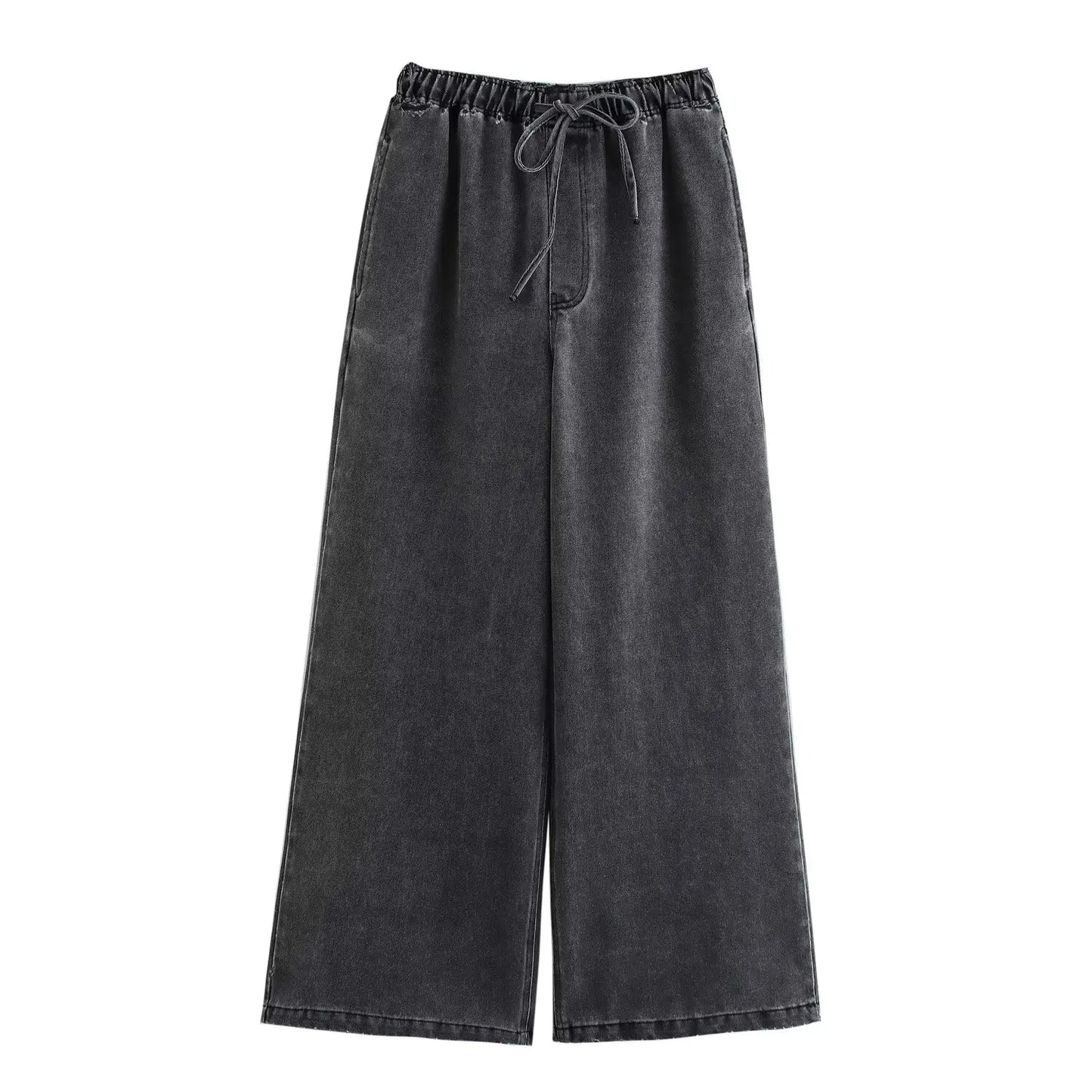 Women's Relaxed Fit Denim 2 Piece Suit