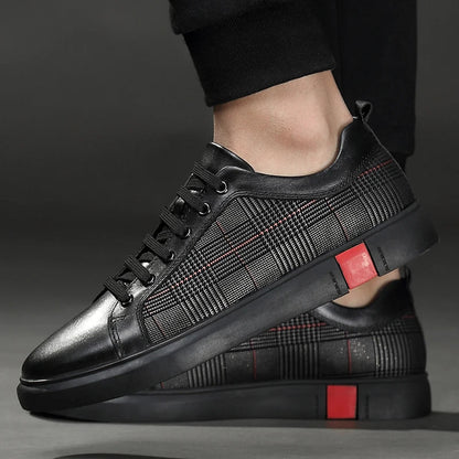 Classic Leather Mens Sneakers