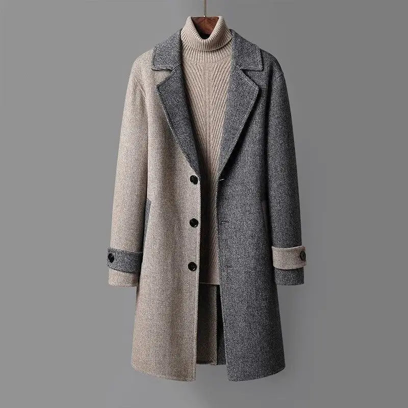 Luxurious Italian Wool Overcoat