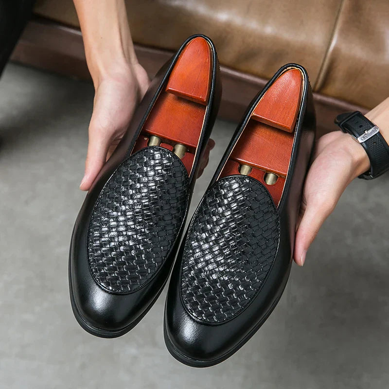 Classic Woven Slip On Shoes