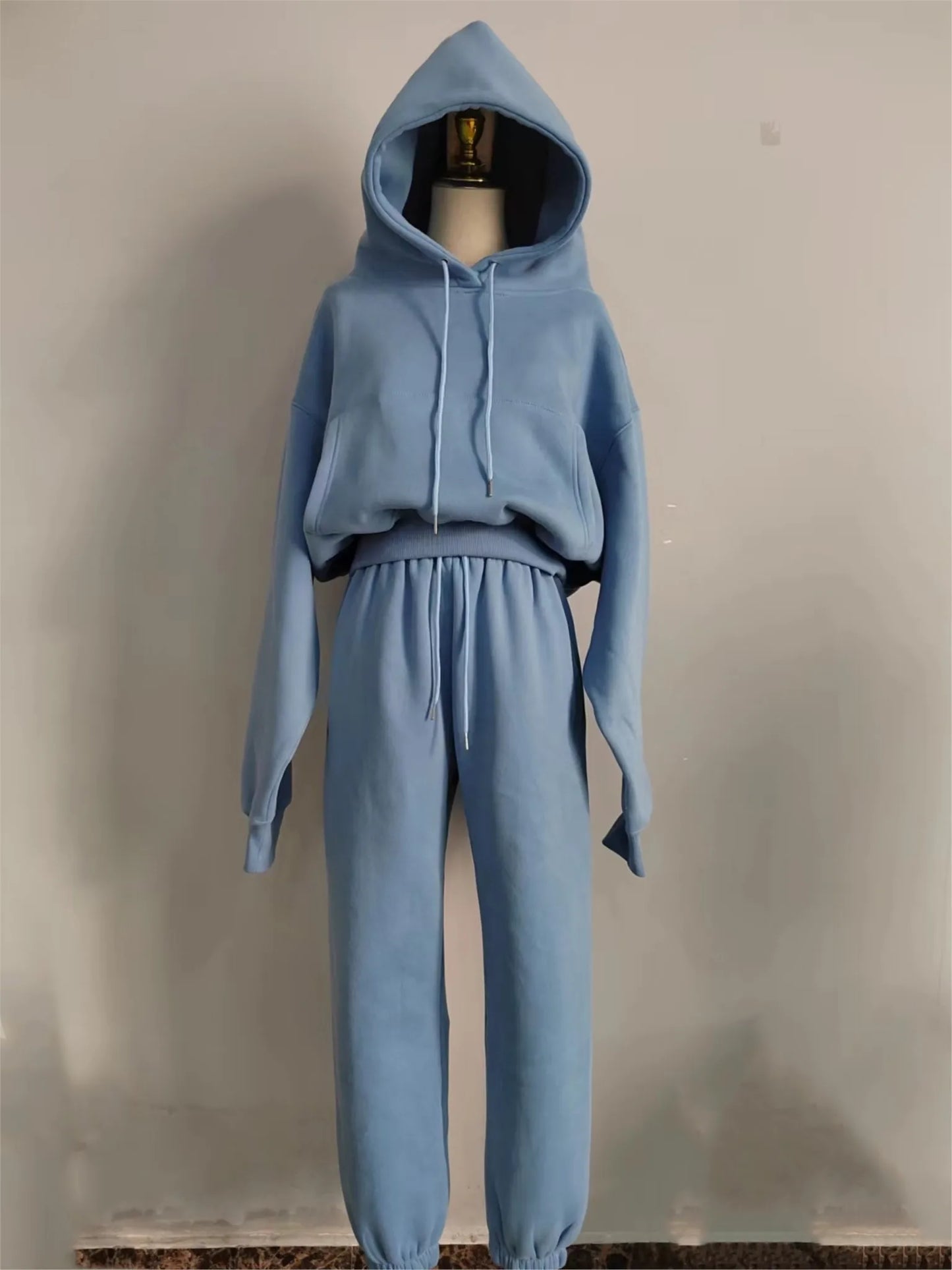 Cozy Fleece Sweat Suit for Ladies