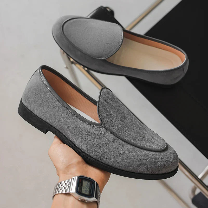 Luxurious Suede Slip On Shoes