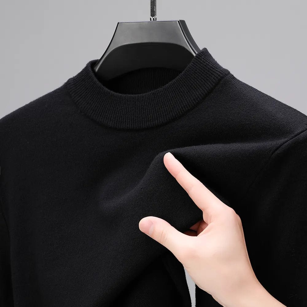 Luxury Men's Soft Cashmere Crew Sweater