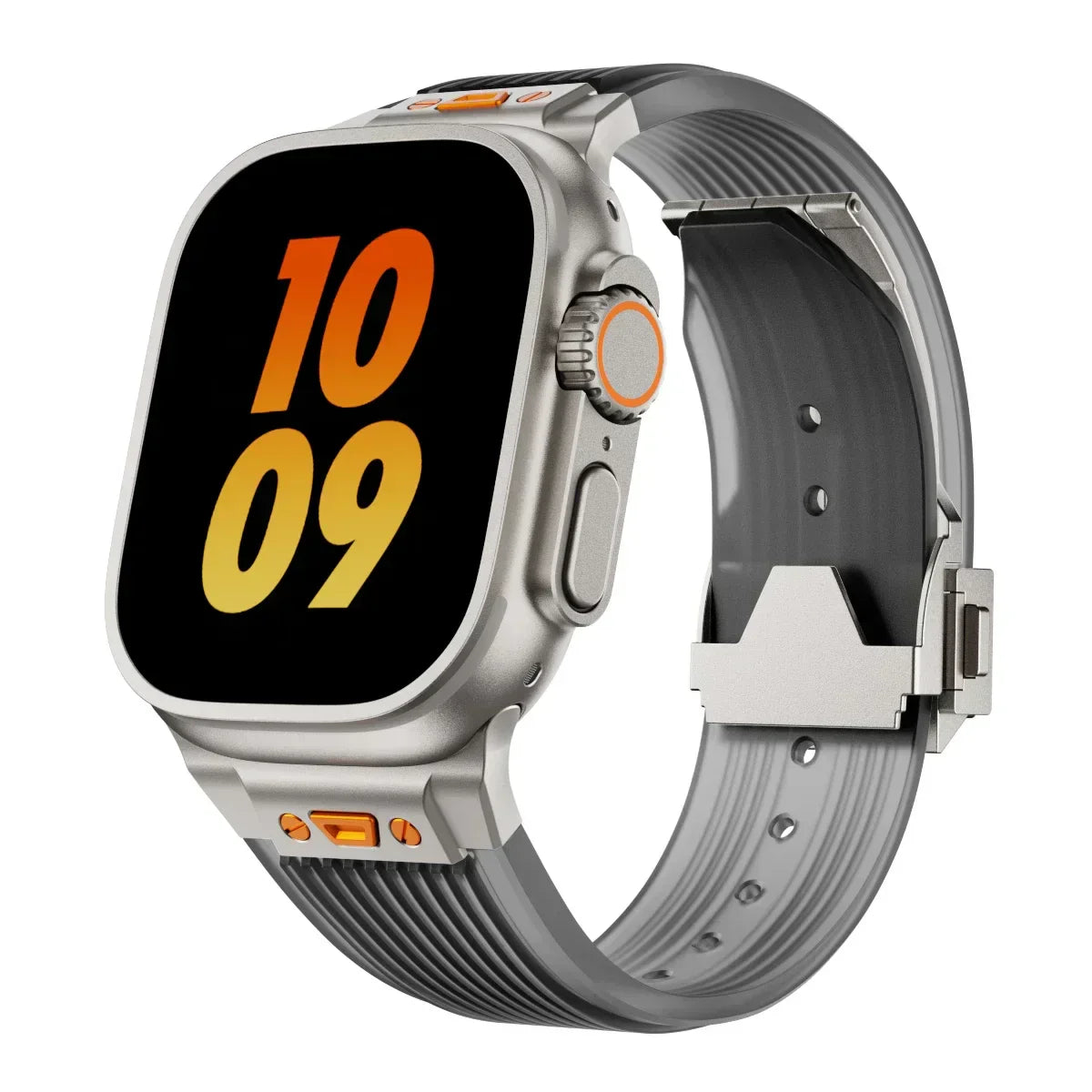 Clear Comfortable Apple Watch Strap For Everyday Use