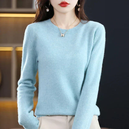 Soft Plush Cashmere Winter Pullover Sweater