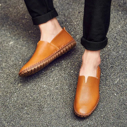 Luxury Leather Loafers - Premium Italian Style Shoes