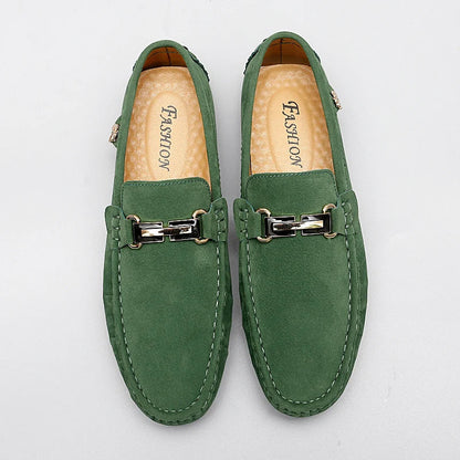 Luxury Soft Leather Slip On Shoes
