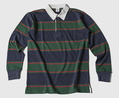 Traditional Horizontal Patterned Casual Polo Shirt