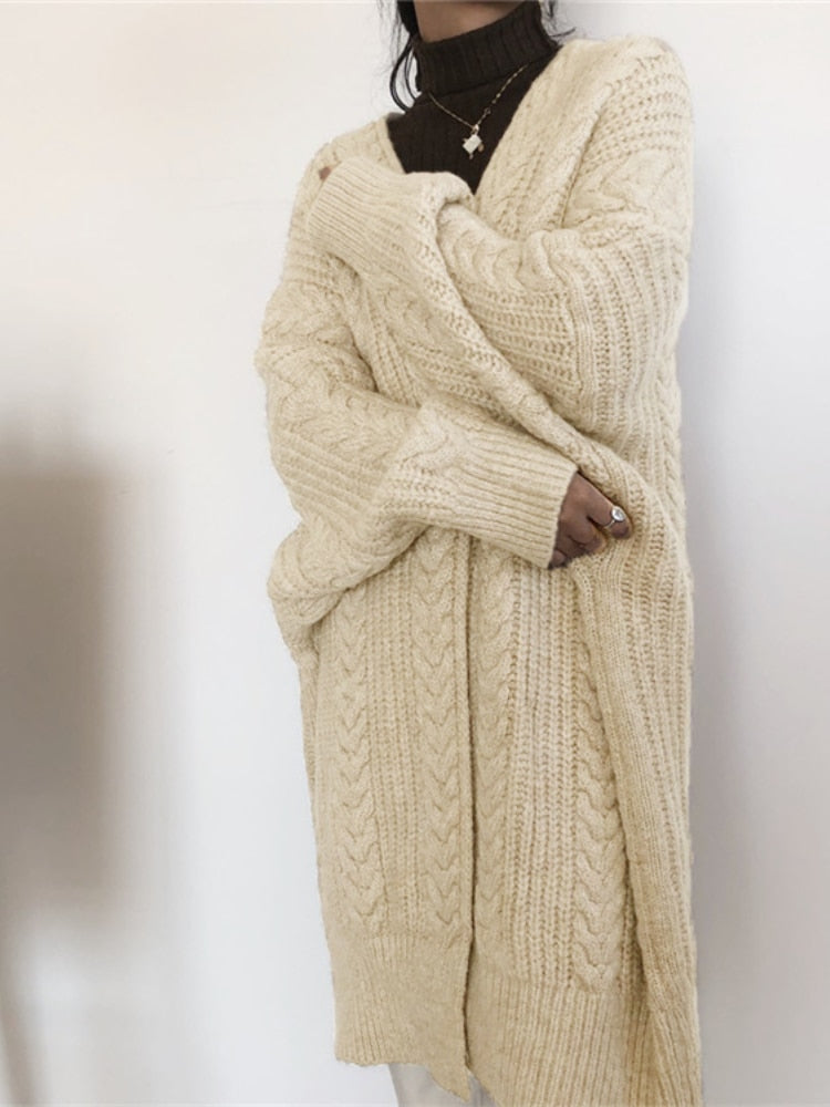 Soft Wool Women's Long Vest Coat - OutfitLondon