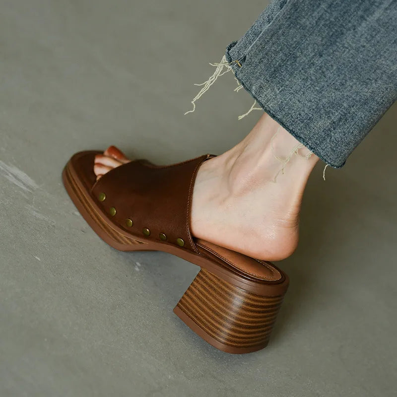 Luxury Genuine Leather Sandals