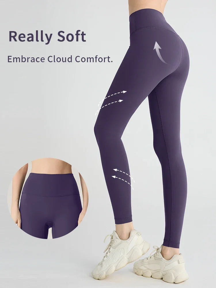 Soft High Waisted Yoga Pants for Women Workout - OutfitLondon
