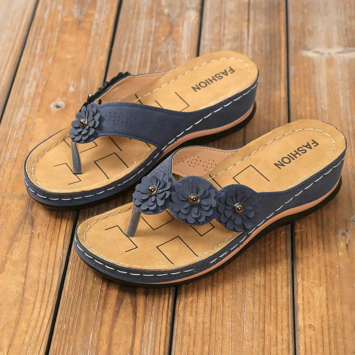 Supportive Contoured Summer Sandal