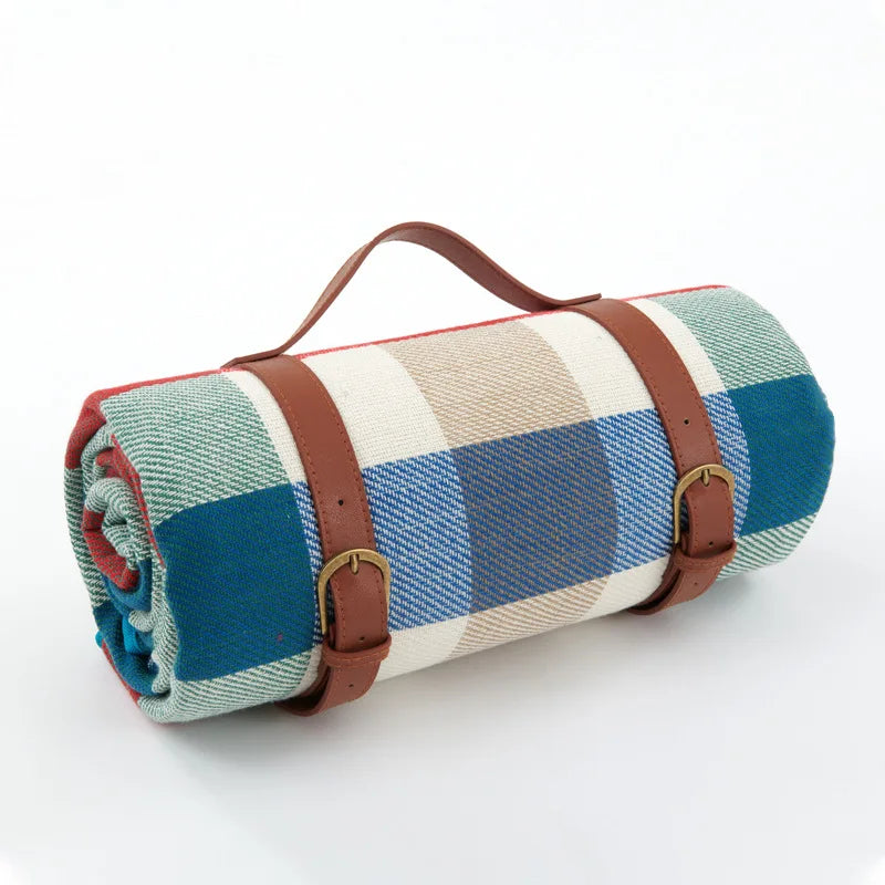 Compact Water Resistant Outdoor Blanket for Camping