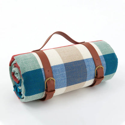 Compact Water Resistant Outdoor Blanket for Camping