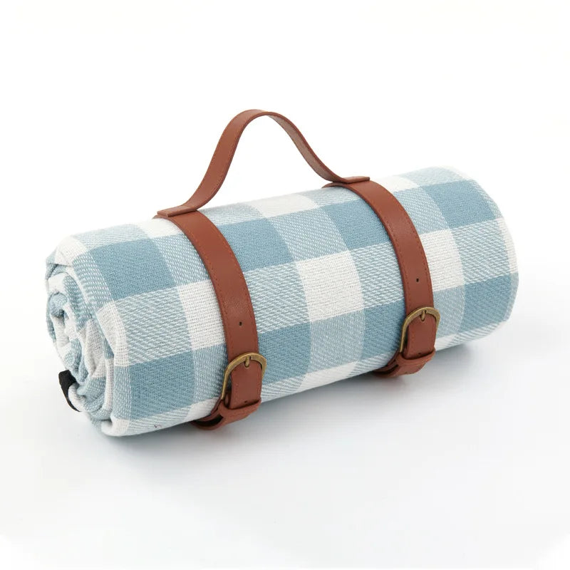 Compact Water Resistant Outdoor Blanket for Camping
