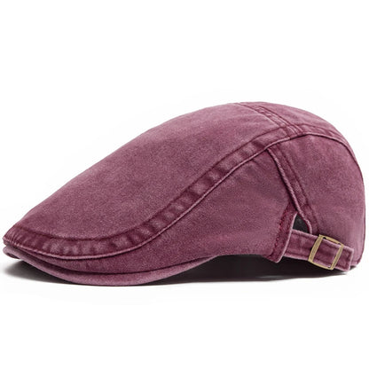 Comfortable Fitted Beret Hat - Stretch Fit Cap