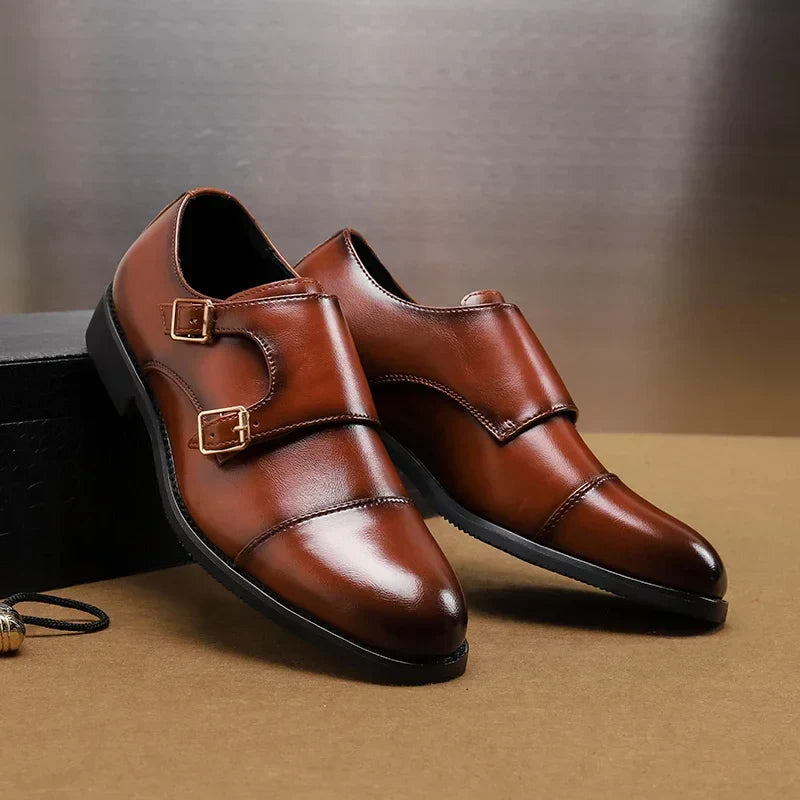 Classic Buckle Dress Shoes