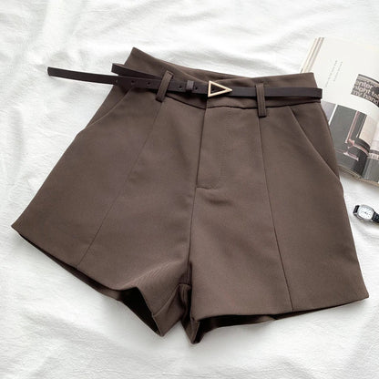 Fashionable High Waist Women's Shorts