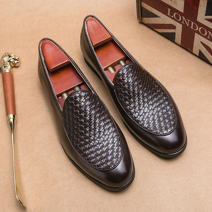 Classic Woven Slip On Shoes