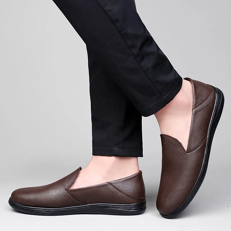 Authentic Luxury Leather Slip On Shoe