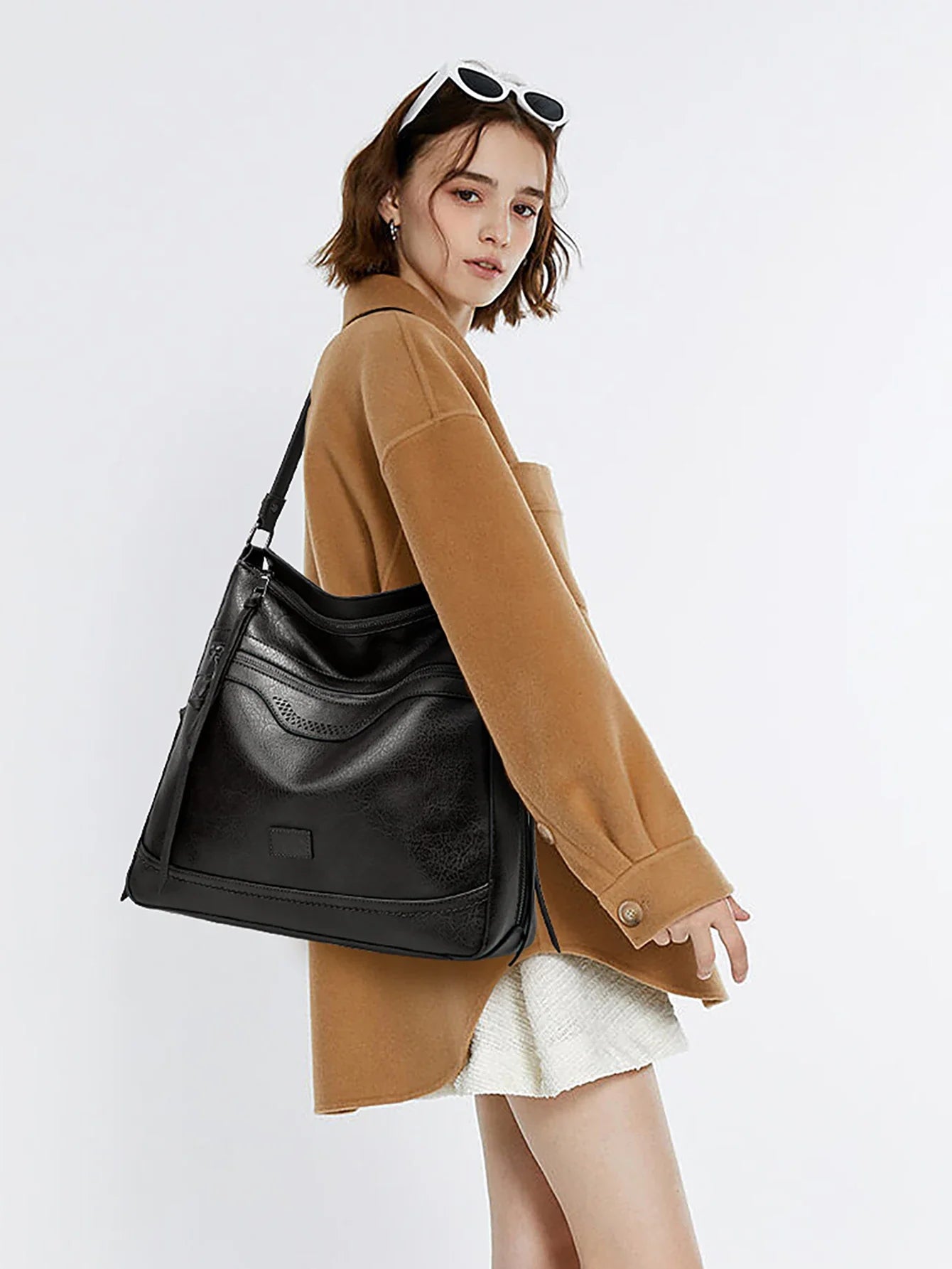 Vintage Style Ladies Shoulder Handbag