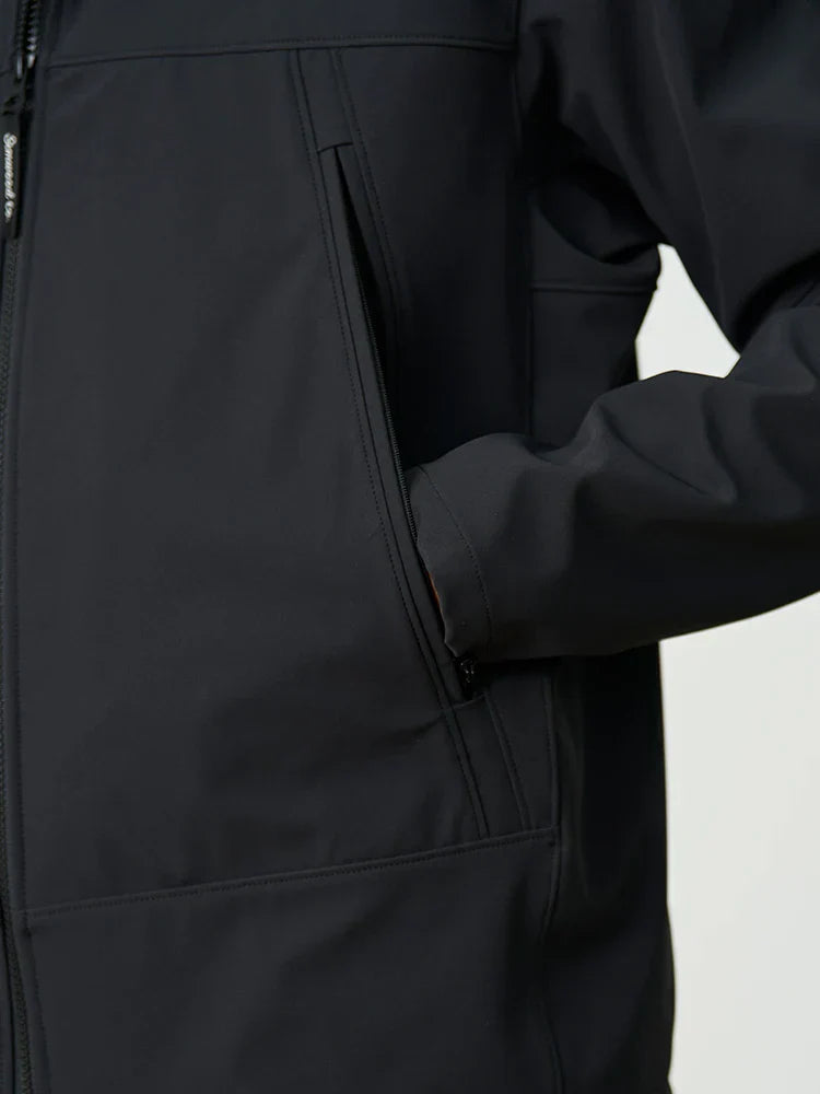 Men's Black Leather Bomber Jacket - Classic Oversized Coat