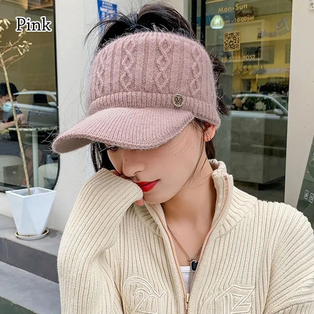 Cozy Soft Bunny Beanie for Ladies