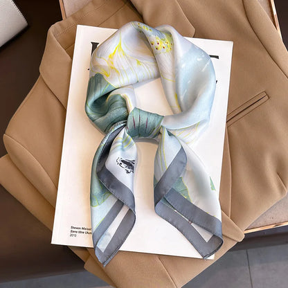 Warm Plaid Women's Scarf Neck Wrap Accessory