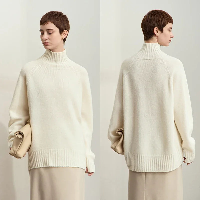 Soft Warm Fleece Pullover Sweater